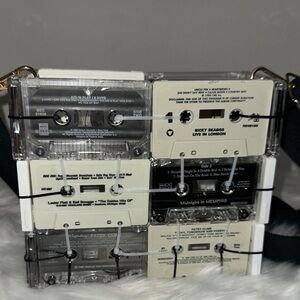 Vintage Cassette Tape Shoulder Bag